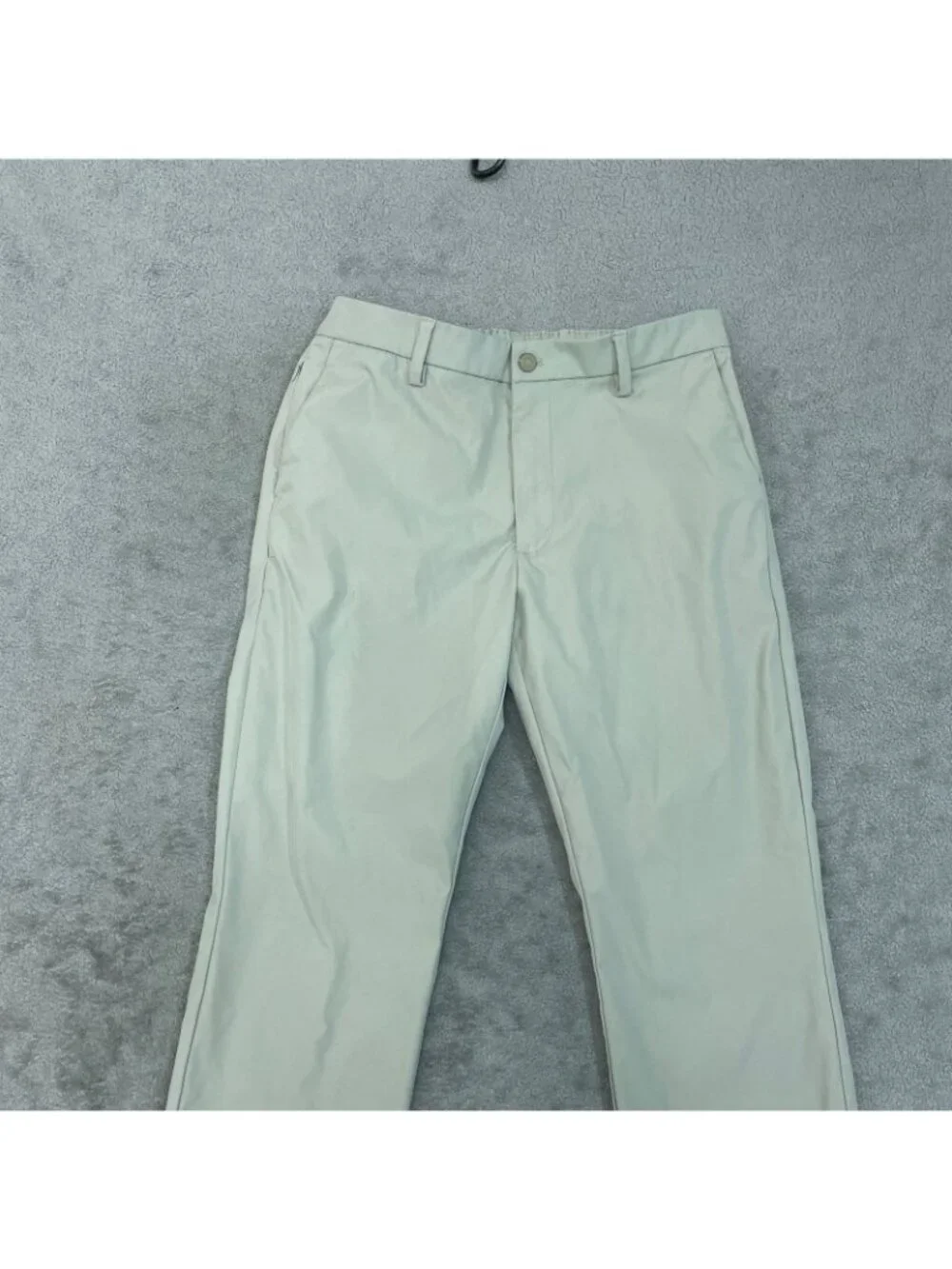 Banana Republic Commuter Tech Pants Men's 34x32 Beige Performance